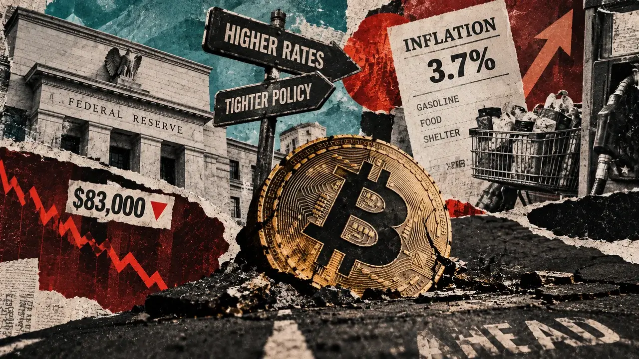 Bitcoin plunges to $81,300 support as Fed hike odds hit 55% amid $100 million crypto wipeout