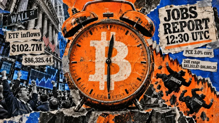 Bitcoin sees big overnight rally as ETF demand returns before the next US jobs test