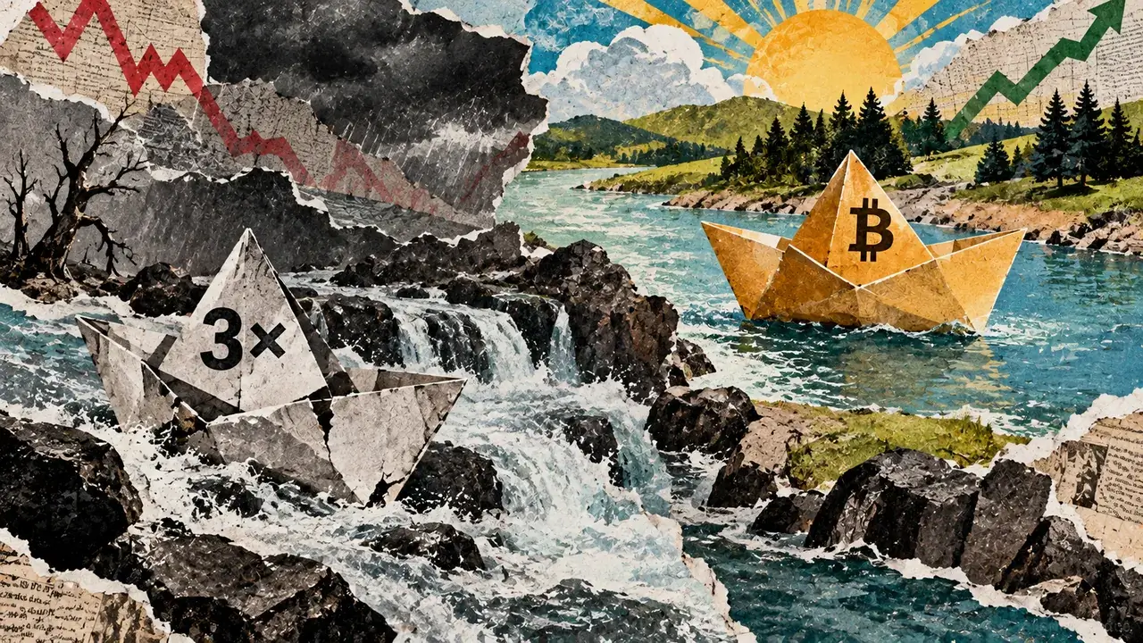 Being right about Bitcoin won’t save your 3x leveraged ETF position