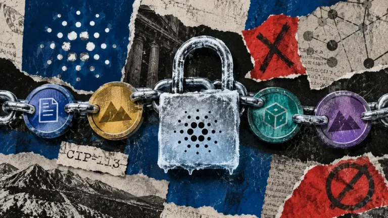Cardano just added the kind of token controls Wall Street wants and DeFi may hate