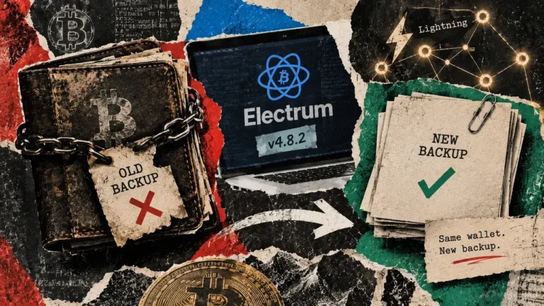 Electrum patches Lightning flaw, but old Bitcoin backups break