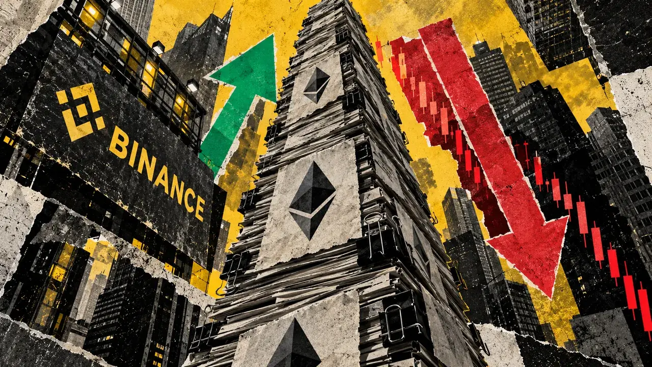 Ethereum open interest rose 2.3% in ETH on Binance as its dollar value fell 6.6%