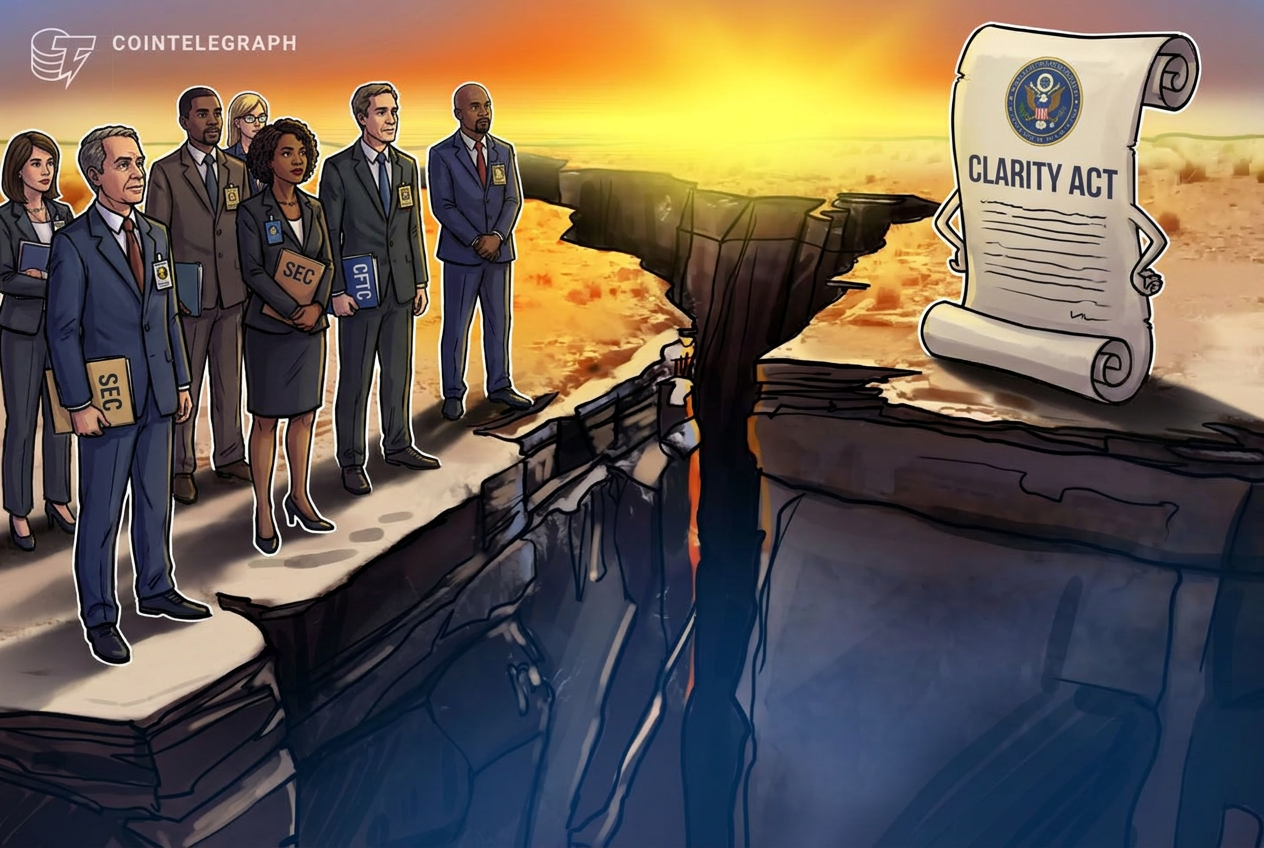House Finance panel chair says regulator actions on crypto ‘fall short’ of CLARITY bill