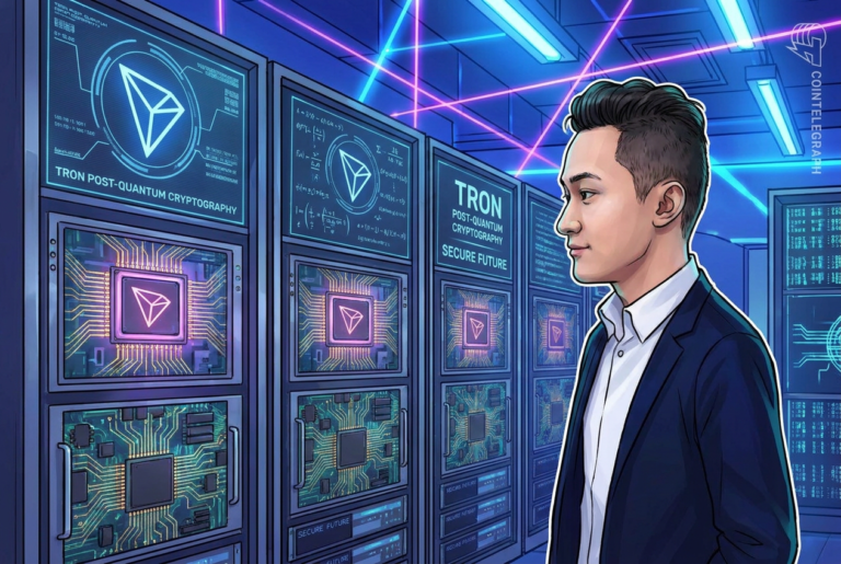 Justin Sun says Tron’s post-quantum cryptography has gone live on testnet
