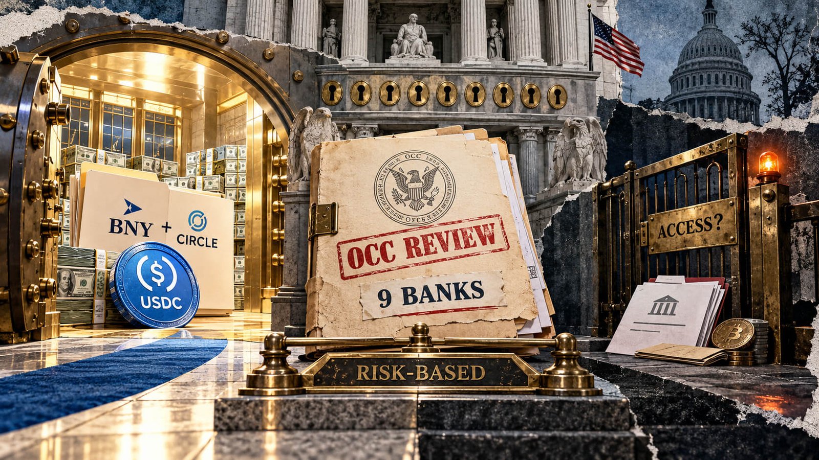 9 mega banks block crypto accounts, but new OCC rules bite back