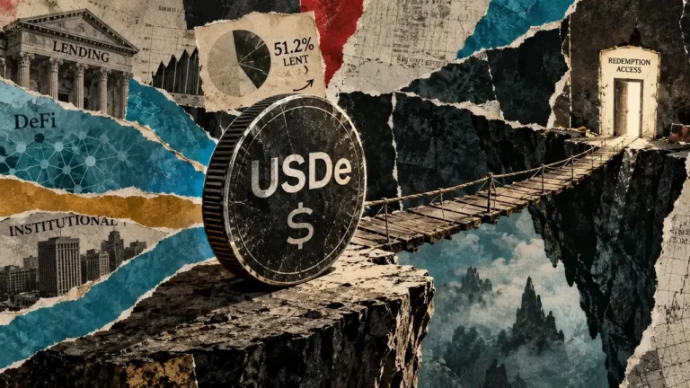 More than half of Ethena’s USDe backing is allocated to lending