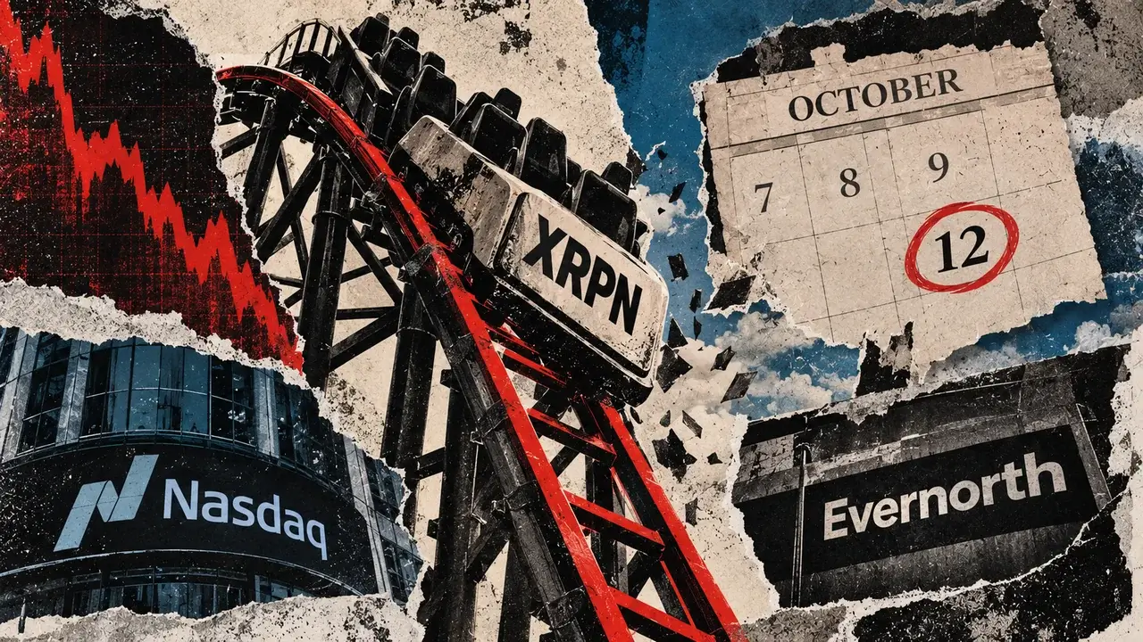 XRP treasury SPAC drops 50% in a day ahead of Evernorth’s Nasdaq debut